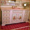 Wyncote Vanity--Artist Painted