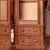 Victorian End Unit. New Upper Cabinet and Composition Castings